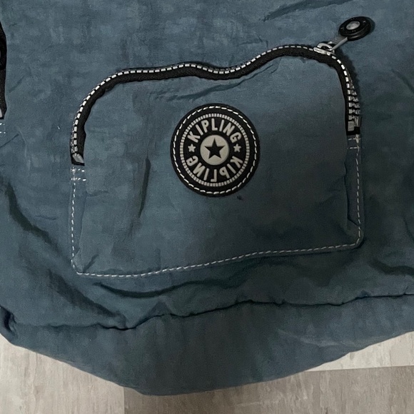Kipling Blue Crossbody Bag AND two pouches - Picture 2 of 7